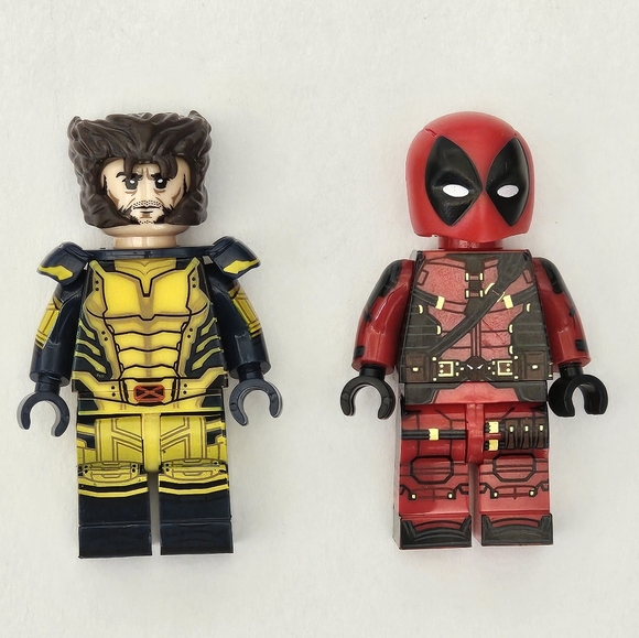 Lot of 8 Marvel Lego Compatible Deadpool and Wolverine Movie Minifigures - Picture 2 of 11